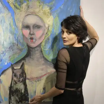 Диана Димитрова с първа изложба в Париж