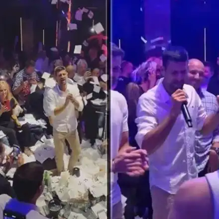 Джокович даде тон за песен на Камелия  ВИДЕО + СНИМКИ