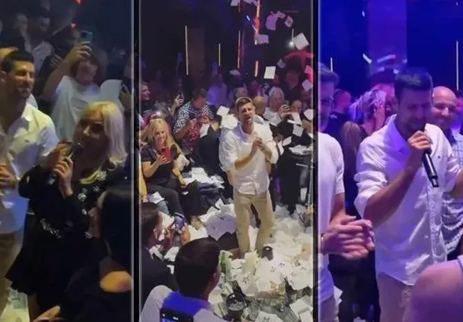 Джокович даде тон за песен на Камелия  ВИДЕО + СНИМКИ
