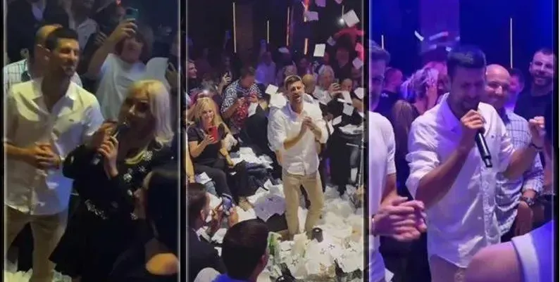 Джокович даде тон за песен на Камелия  ВИДЕО + СНИМКИ