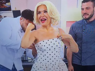 Гала заприлича на Силвия Кацарова