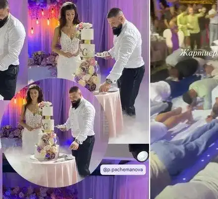 Генчо от "Игри на волята" се ожени, 30 мъже се бият за жартиера на булката СНИМКИ