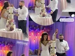 Генчо от "Игри на волята" се ожени, 30 мъже се бият за жартиера на булката СНИМКИ