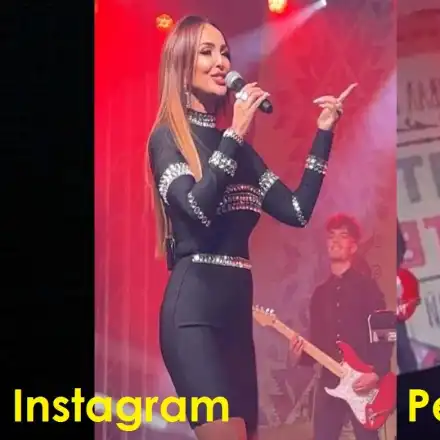 Инстаграм VS Реалност: Глория крие корем като топка! (Снимки+Видео)