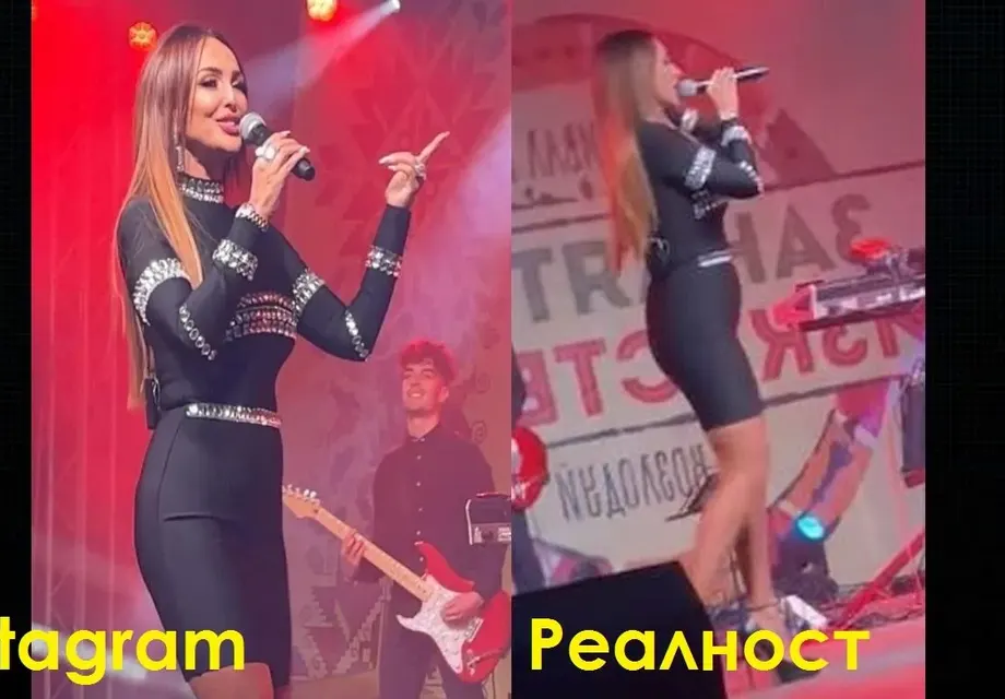 Инстаграм VS Реалност: Глория крие корем като топка! (Снимки+Видео)