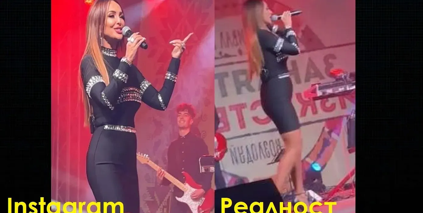 Инстаграм VS Реалност: Глория крие корем като топка! (Снимки+Видео)