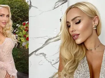 Жасмин Маджид заблестя в прозрачна рокля за ЧРД СНИМКИ