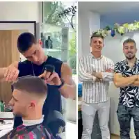 КОЙ НАКЪДЕ СЛЕД "ИГРИТЕ": Румен Радев и Зори станаха фризьори (ВИДЕО и СНИМКИ)