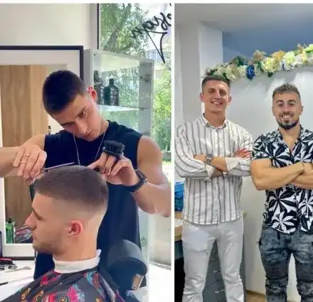 КОЙ НАКЪДЕ СЛЕД "ИГРИТЕ": Румен Радев и Зори станаха фризьори (ВИДЕО и СНИМКИ)