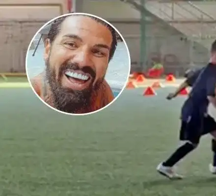 Най-малкият син на Благой Георгиев стана футболист (Снимки)