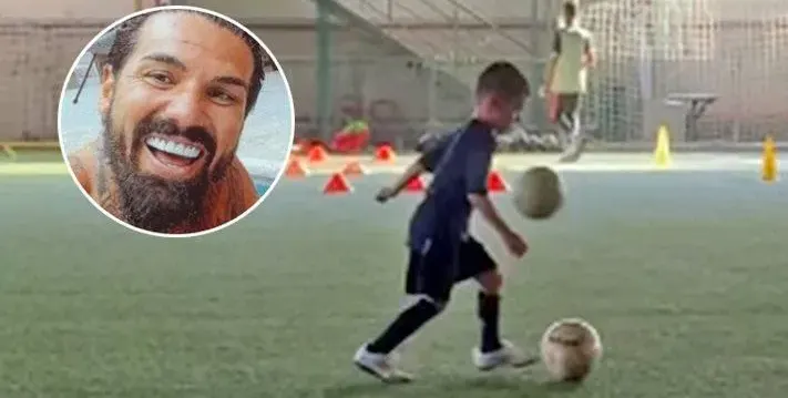 Най-малкият син на Благой Георгиев стана футболист (Снимки)