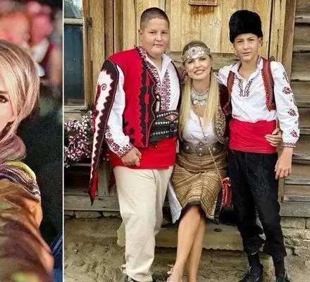 Вдовицата на Шарлопов играе хоро в памет на съпруга си