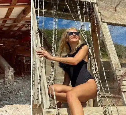 Мария Игнатова се крие на таен плаж