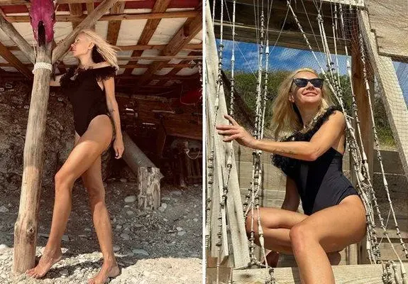 Мария Игнатова се крие на таен плаж