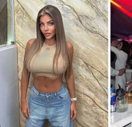 Мис Силикон си крие бомбите в Колумбия