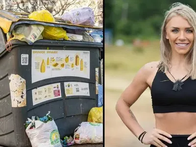 ШОК: Дени от „Игри на волята“ рови в кофа за боклук (СНИМКА)