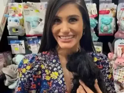 Алек Гърдева си купи пудел, кръсти го Съншайн