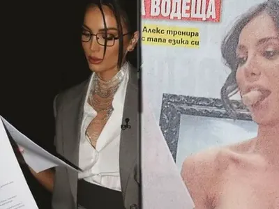 Алекс Богданска тръгна на логопед, чете сценария с коркова тапа в уста