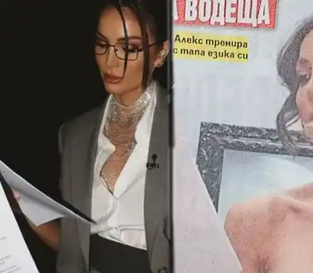 Алекс Богданска тръгна на логопед, чете сценария с коркова тапа в уста