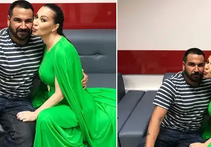 Азис получи публично лична  покана от Цеца за участие в шоуто й