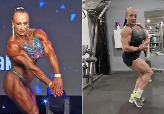 Баба на три внучки печели шампионат по културизъм