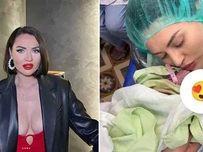 Финалистка в "Ергенът" роди от турски богаташ СНИМКИ