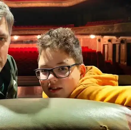 Племенникът на  Владо Карамазов  най-после го видя в роля