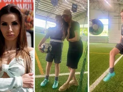 Порнозвездата Диана Габровска минава 1000 км, за да води синовете си на тренировки