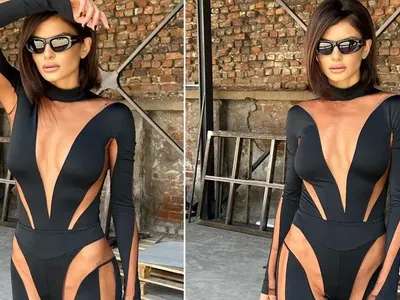 Славена Вътова като секси гепард