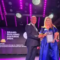 Стояна Нацева, собственик и управител на „Академия щастлив живот" ЕООД, получи приза Brand Building Awards 2024