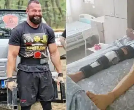 Аспарух от “Игри на волята” хвърля патериците и шината