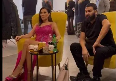 Азис на гости на Цеца