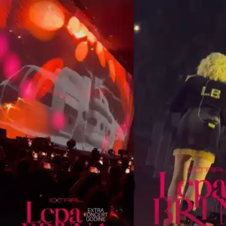 Лепа Брена счупи крак