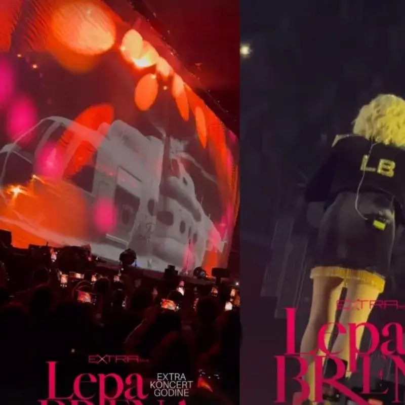 Лепа Брена счупи крак