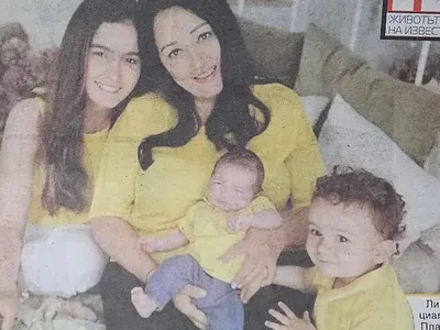 Уникална СНИМКА: Лиляна Павлова за първи път показа третото си дете