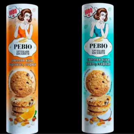 Бисквитите “Ревю” на „Победа“ с Дамата са отлично съчетание на вкусове и качество