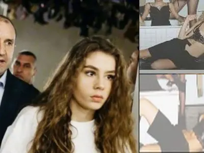 Лъснаха пикантни кадри с щерката на Румен Радев! Президентът й бере срама