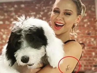 Мария Бакалова се нашари с татуировки