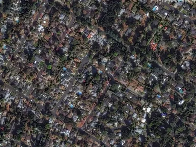 Мащабът на пожара от Космоса: Вижте Лос Анджелис преди и след огъня (снимки)