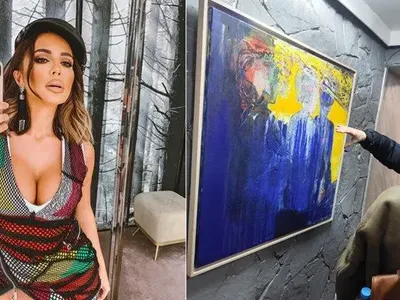 Николета купи картини за 12 бона от БГ художник за новия си палат