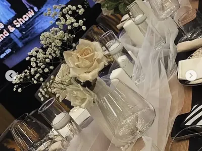 ПАРОДИЯ!! Космат и надебелял Карен на рождения ден на Златка Райкова: Тя се барна като булка! (МНОГО СНИМКИ)