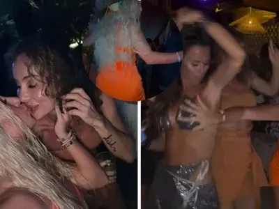 РАЗВРАТ! Гери-Никол мърсува с приятелки на о. Бали (Снимки)
