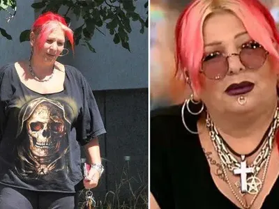 Рок кралицата Милена лапа живи жаби