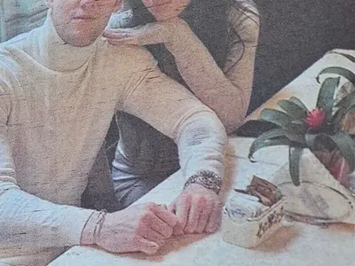 След раздяла с гимнастичка: Топтенисист залюби миска СНИМКИ