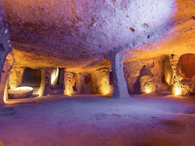 Уникално място - подземен град с 18 етажа, приютявал 20 000 души