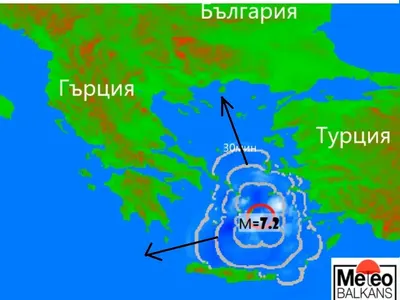 7,2 по Рихтер удря Санторини - за половин час всичко е смазано ВИДЕО
