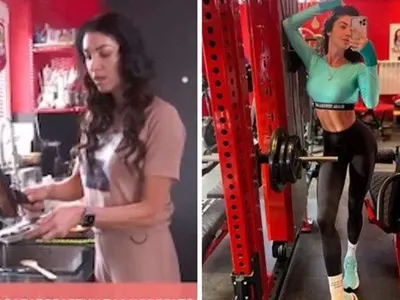 Биляна Йотовска яде тесто и пак е слаба