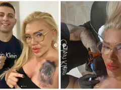 Червенкова с татус на починалото куче