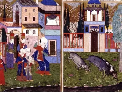 Дворец на Сюлейман Великолепни в Пловдив с 800 коня и 6000 камили