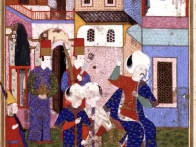 Дворец на Сюлейман Великолепни в Пловдив с 800 коня и 6000 камили